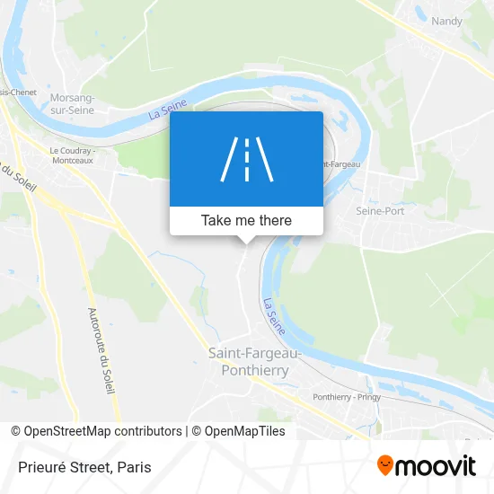 Rue du Prieuré map