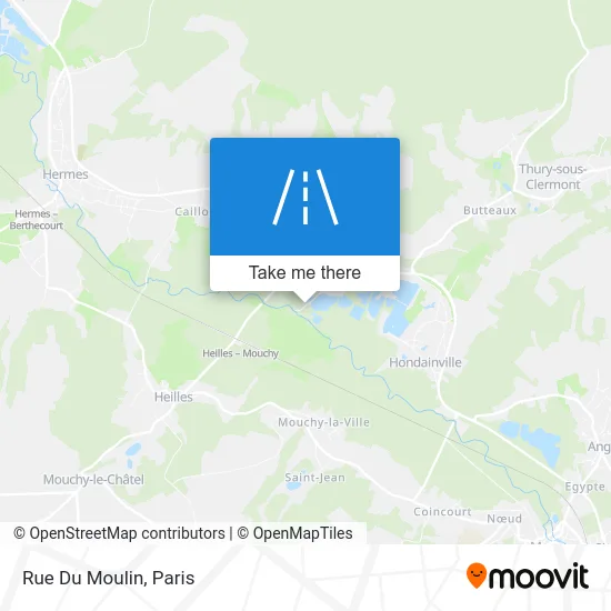 Rue Du Moulin map