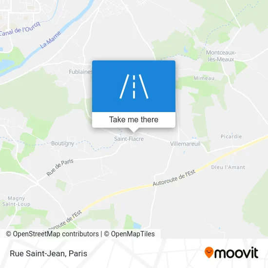 Rue Saint-Jean map