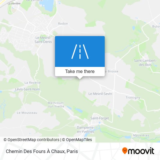 Chemin Des Fours À Chaux map