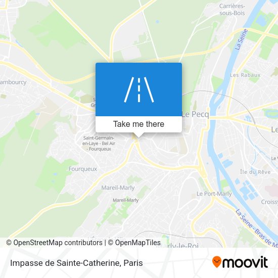 Impasse de Sainte-Catherine map