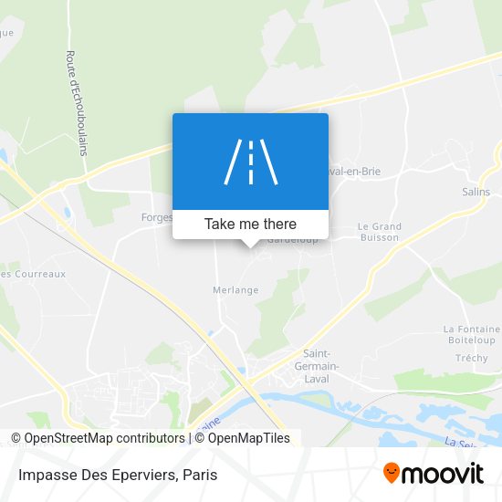 Impasse Des Eperviers map