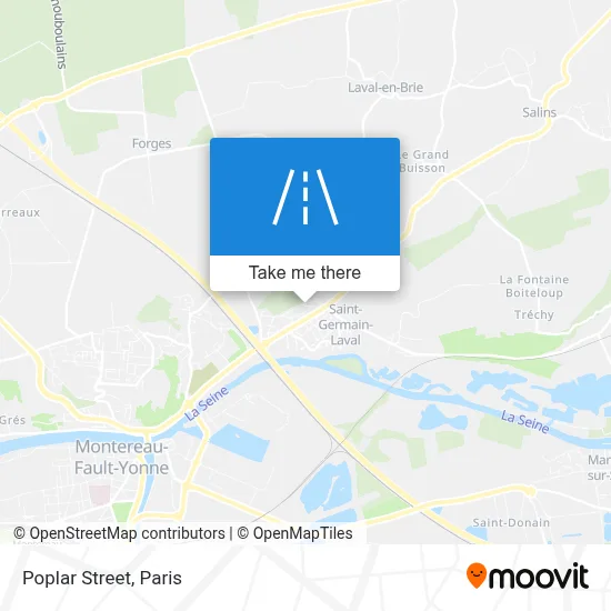 Rue Des Peupliers map