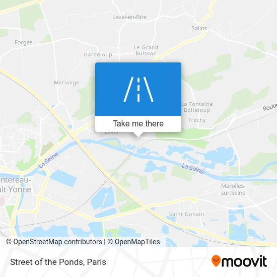 Rue Des Étangs map