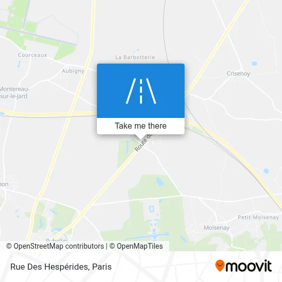 Rue Des Hespérides map