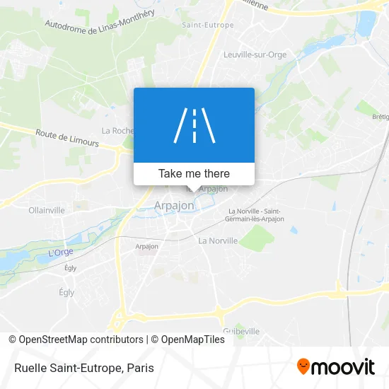 Ruelle Saint-Eutrope map