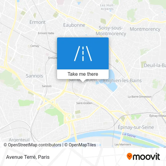 Avenue Terré map