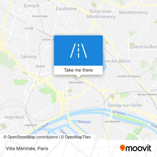 Villa Mérimée map