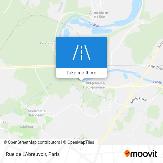 Rue de L'Abreuvoir map