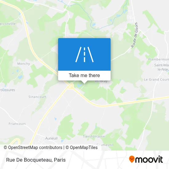 Rue De Bocqueteau map