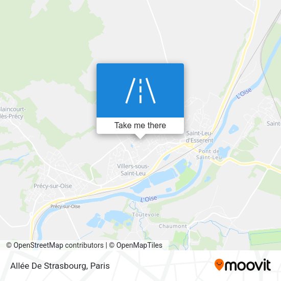 Allée De Strasbourg map