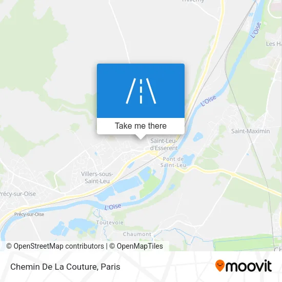 Mapa Chemin De La Couture