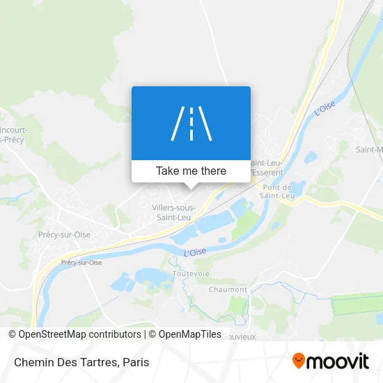 Chemin Des Tartres map