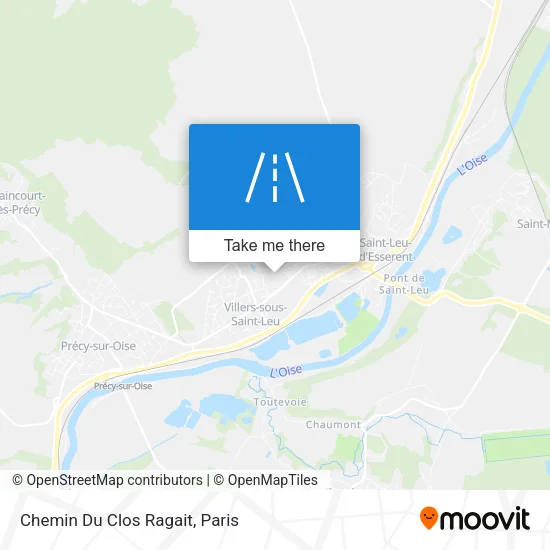 Chemin Du Clos Ragait map
