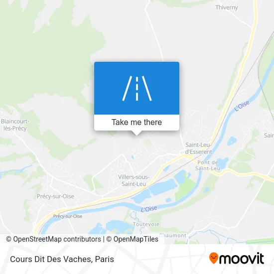 Cours Dit Des Vaches map