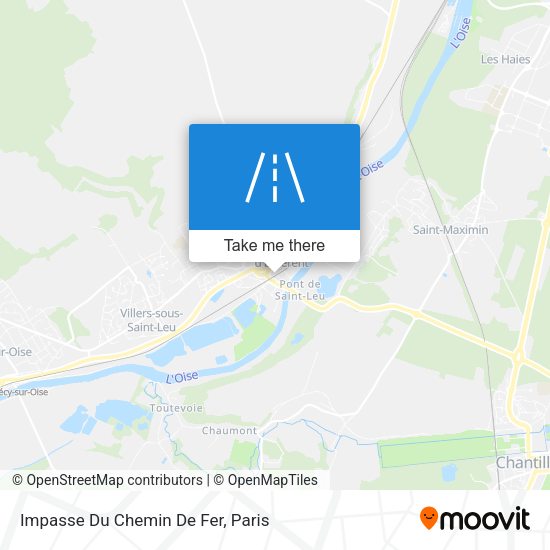 Impasse Du Chemin De Fer map