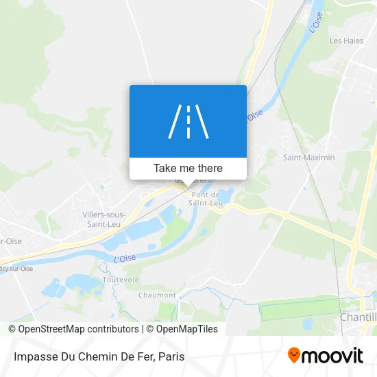 Impasse Du Chemin De Fer map