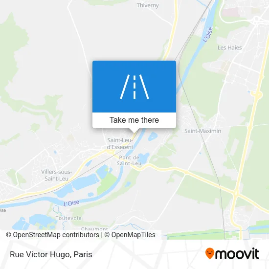 Rue Victor Hugo map