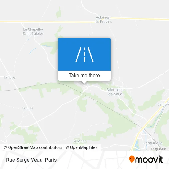 Rue Serge Veau map