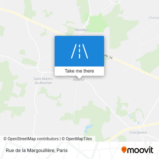 Rue De La Margouillère map