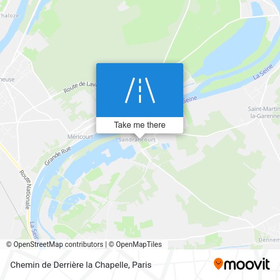 Chemin de Derrière la Chapelle map