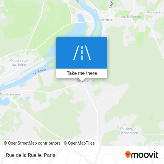Rue de la Ruelle map