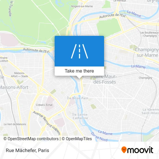 Rue Mâchefer map