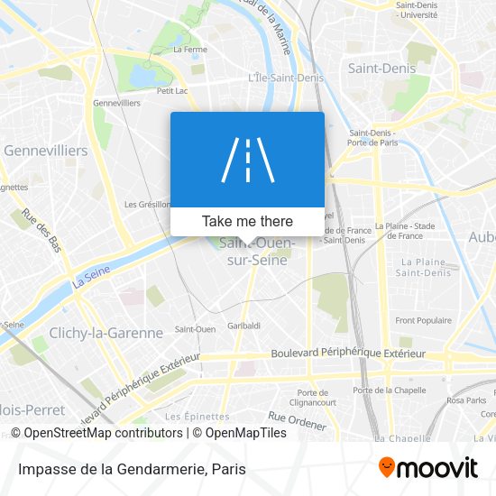 Impasse de la Gendarmerie map