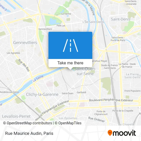 Rue Maurice Audin map
