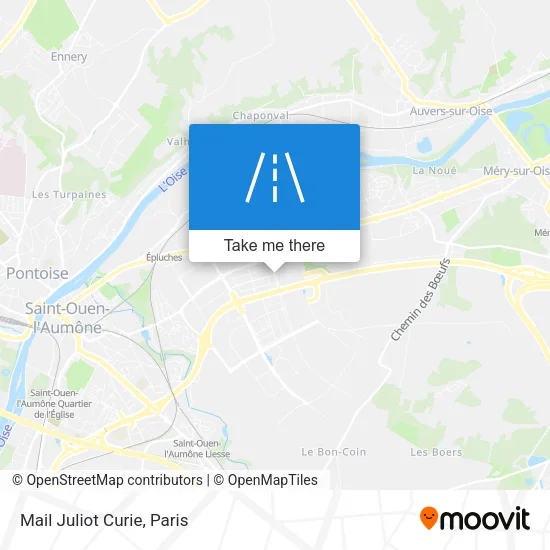 Mail Juliot Curie map