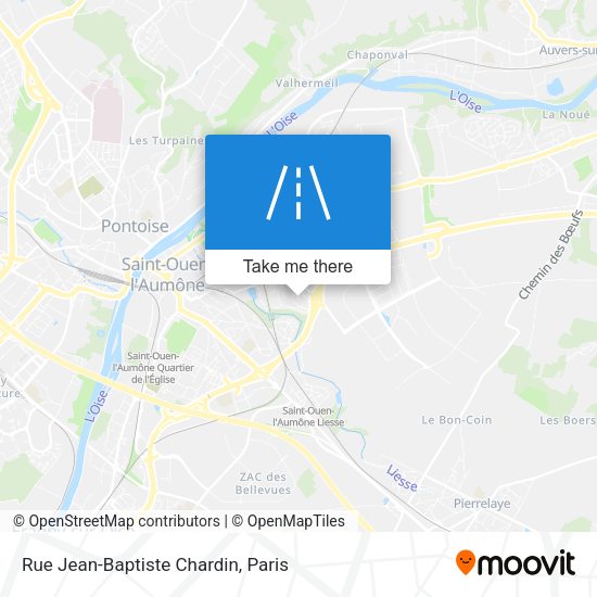 Rue Jean-Baptiste Chardin map