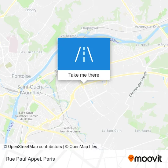 Rue Paul Appel map