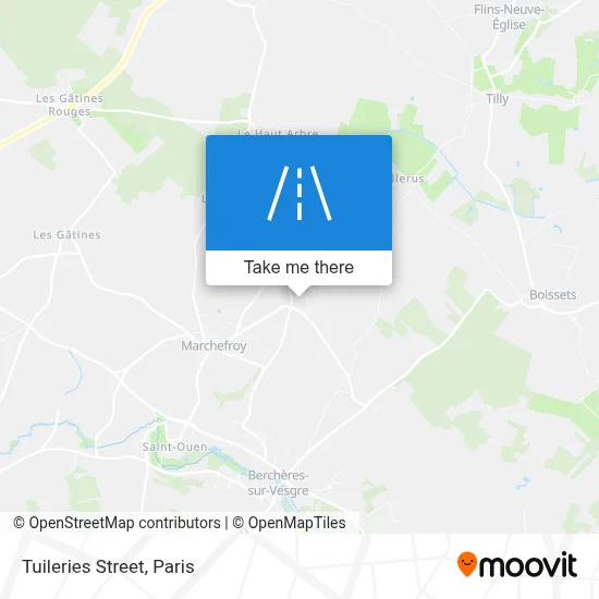 Rue Des Tuileries map