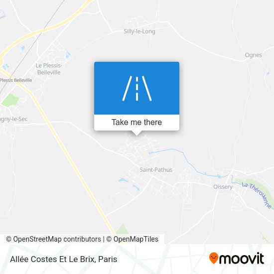 Allée Costes Et Le Brix map
