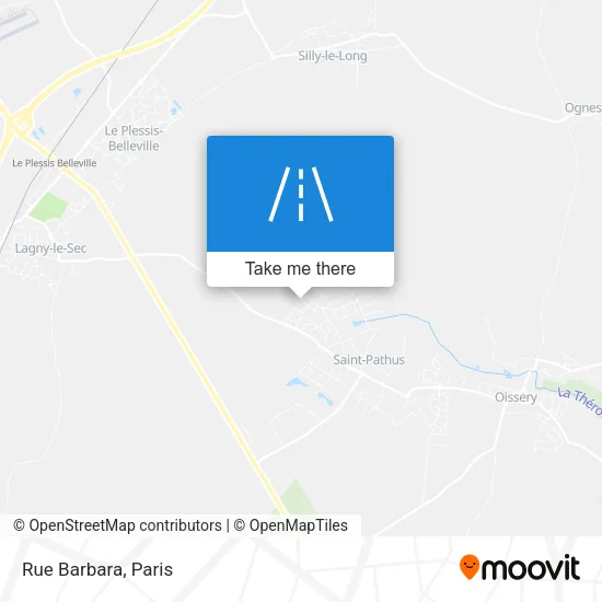 Rue Barbara map