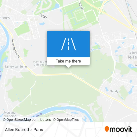 Allée Bourette map