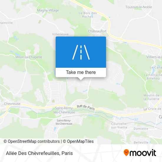 Allée Des Chèvrefeuilles map