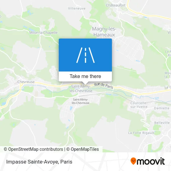 Impasse Sainte-Avoye map