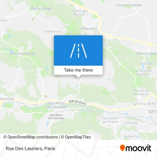 Rue Des Lauriers map