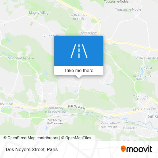 Rue Des Noyers map