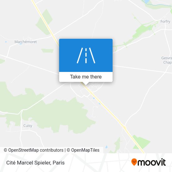 Cité Marcel Spieler map