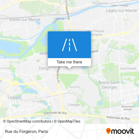 Rue du Forgeron map
