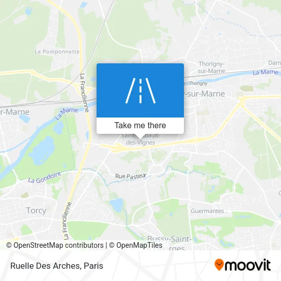 Ruelle Des Arches map