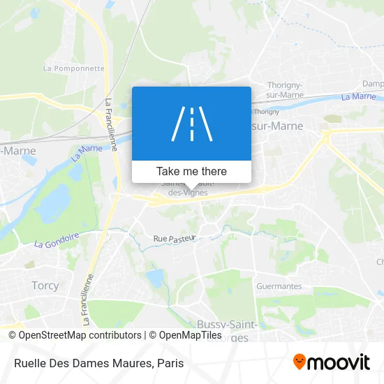 Ruelle Des Dames Maures map