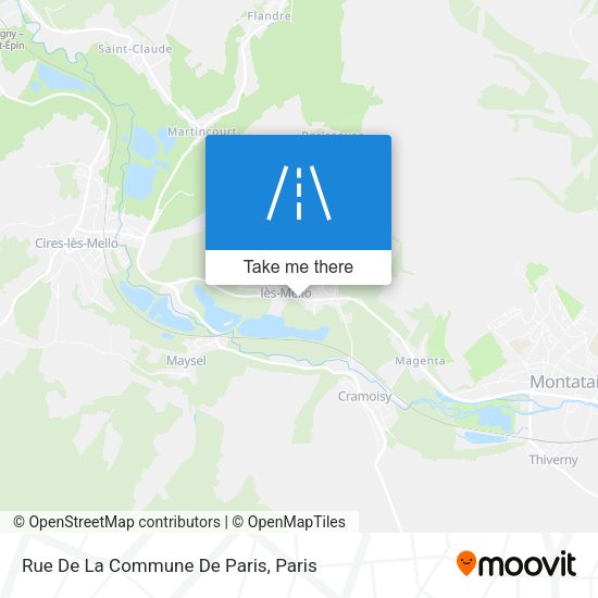 Rue De La Commune De Paris map