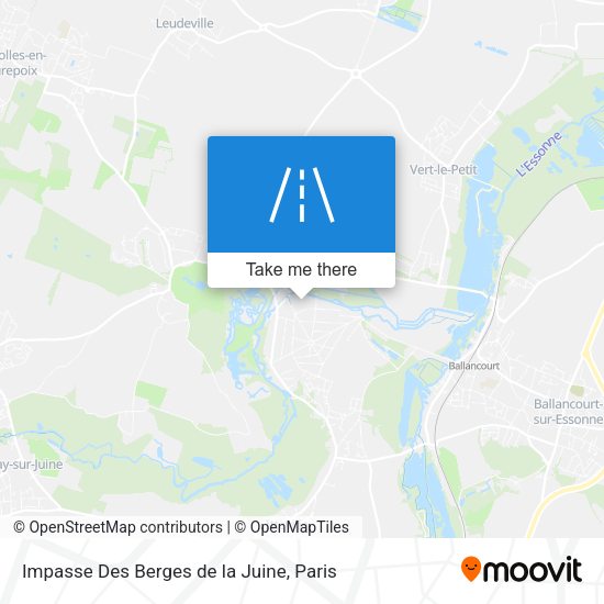 Impasse Des Berges de la Juine map