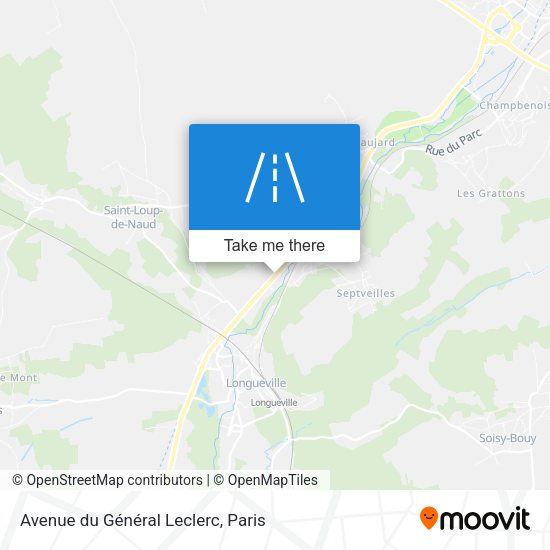 Avenue du Général Leclerc map