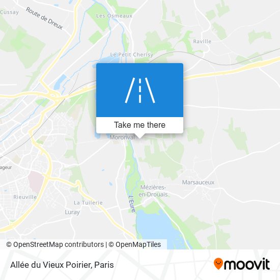 Allée Du Vieux Poirier map