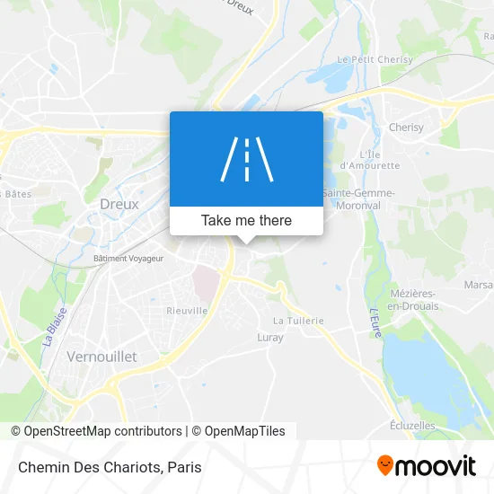 Chemin Des Chariots map