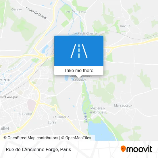 Rue de L'Ancienne Forge map